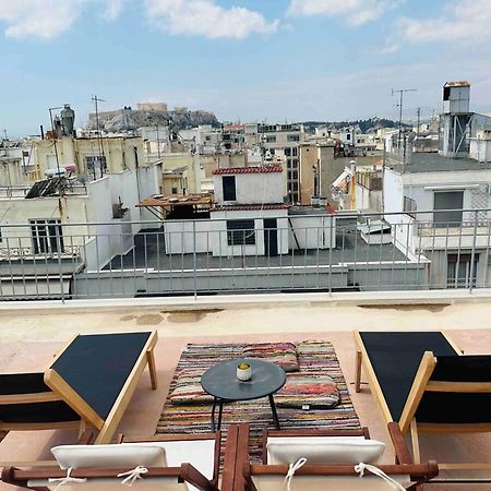 200Mbps Wifi - Penthouse With Acropolis View Apartment Athena Bagian luar foto